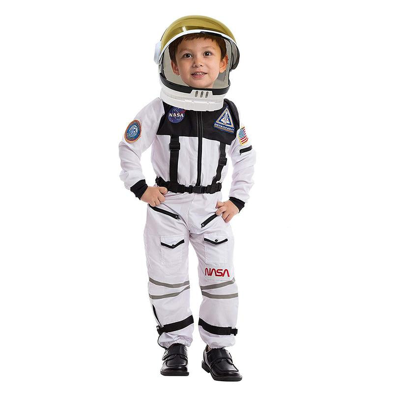 Astronaut Costume with Helmet for Kids Halloween Costumes