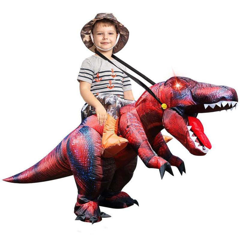 GOOSH Inflatable Dinosaur Costume Halloween Costumes Menswear Set