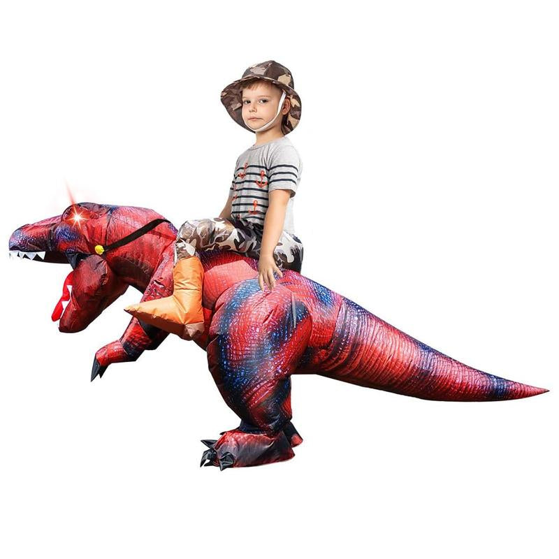 GOOSH Inflatable Dinosaur Costume Halloween Costumes Menswear Set