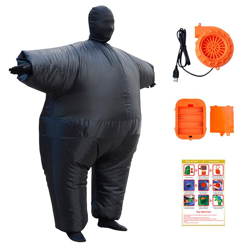 Inflatable Costume Fullbody Suit Game Cloth Adult Funny Blow up Suit Halloween Men'S Costume Cosplay