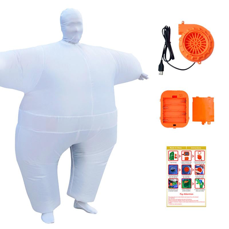 Inflatable Costume Fullbody Suit Game Cloth Adult Funny Blow up Suit Halloween Men'S Costume Cosplay