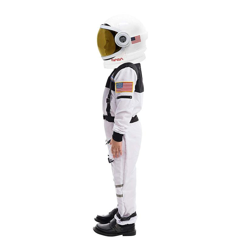 Astronaut Costume with Helmet for Kids Halloween Costumes