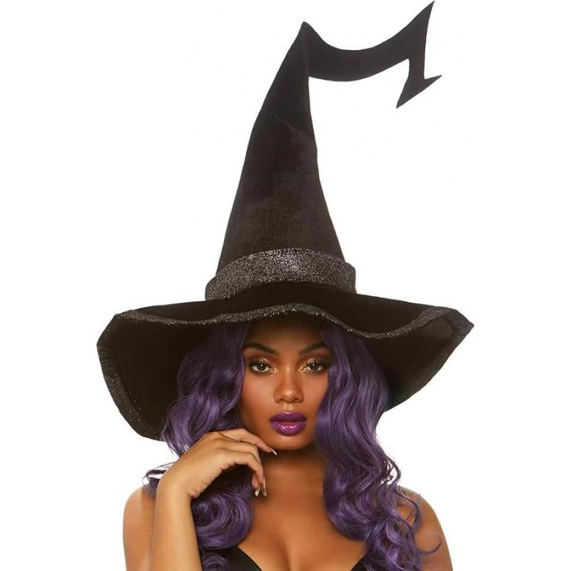 Women'S Large Ruched Witch Hat