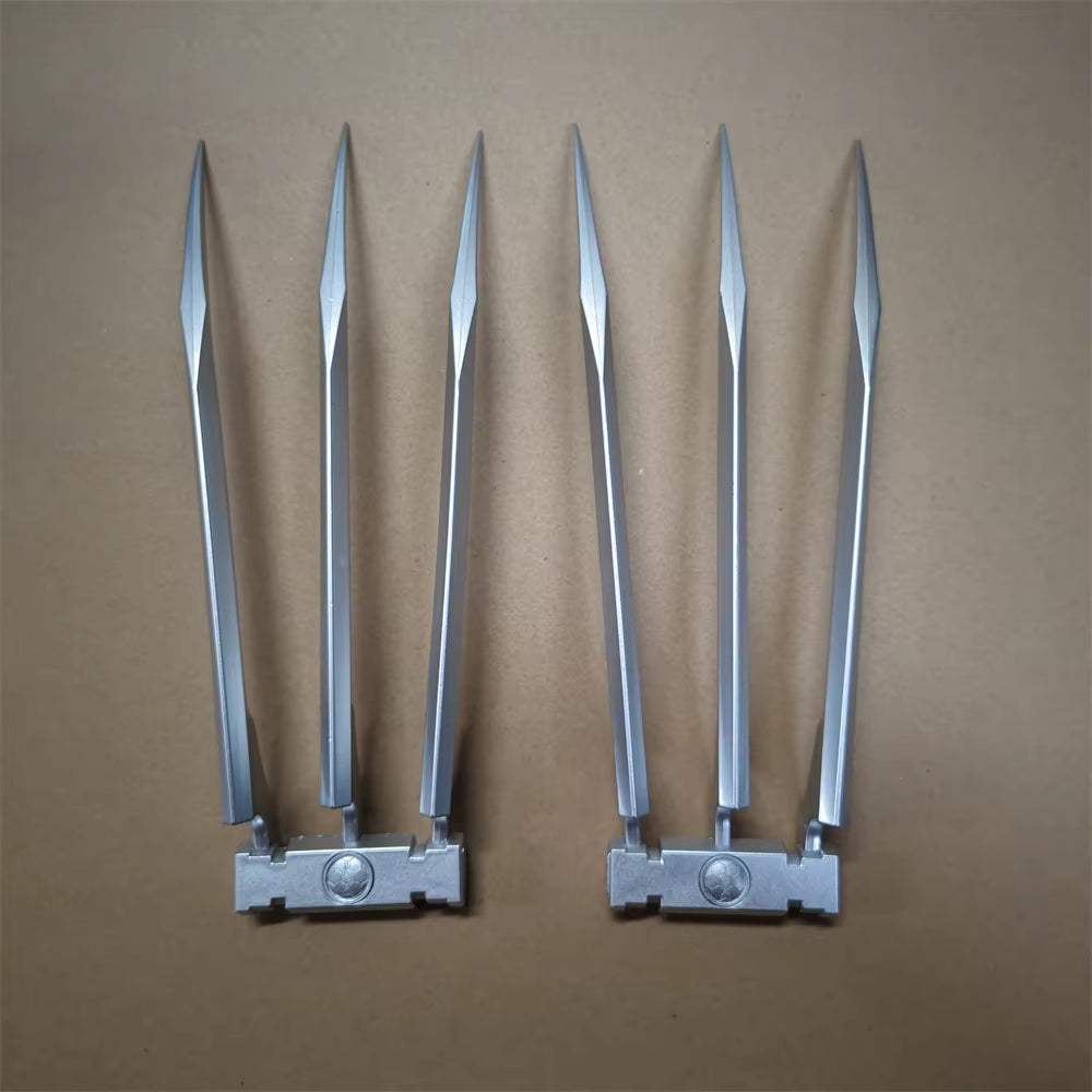 25Cm Wolverine Claws Cosplay Superhero James Howlett Breakproof Realistic Plastic Wolf Claw Halloween Role Play Party Props