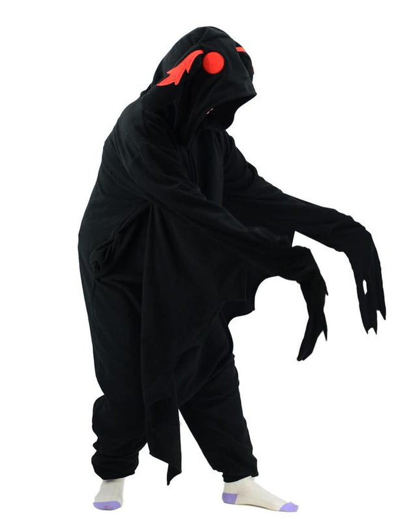 Mothman Onesie Adult Animal Pajamas Halloween Costume Homewear Sleepwear for Women Men