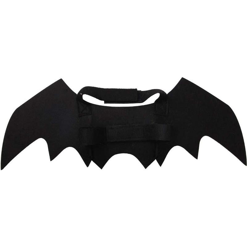 Cat Halloween Costume Bat Wings - Funny Pet Cat Black Bat Wings for Halloween Party Costume, Lightweight Bondage Free Puppy Collar Leads Cosplay Bat Costume, Cute Puppy Cat Dress up Accessories