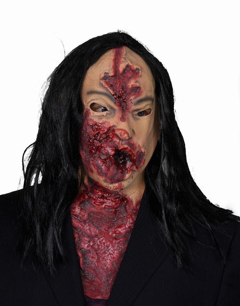 Bloody Gory Girl Mask Scary Halloween Mask Killer Halloween Mask Women