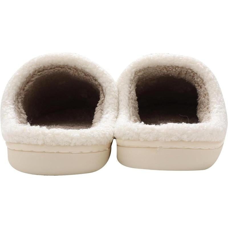 Halloween Pumpkin Slippers for Women Men Spooky Slides Soft Plush Fuzzy Slippers Cozy House Slippers Indoor Outdoor Shoes