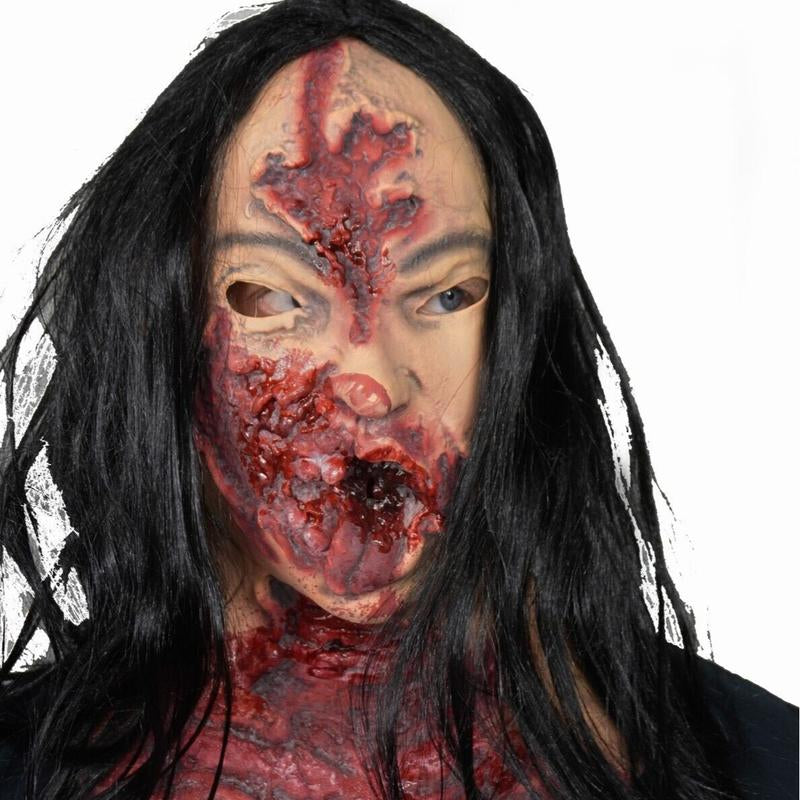 Bloody Gory Girl Mask Scary Halloween Mask Killer Halloween Mask Women