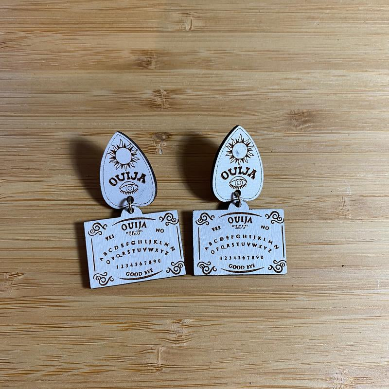 Ouija Board Dangle Earrings