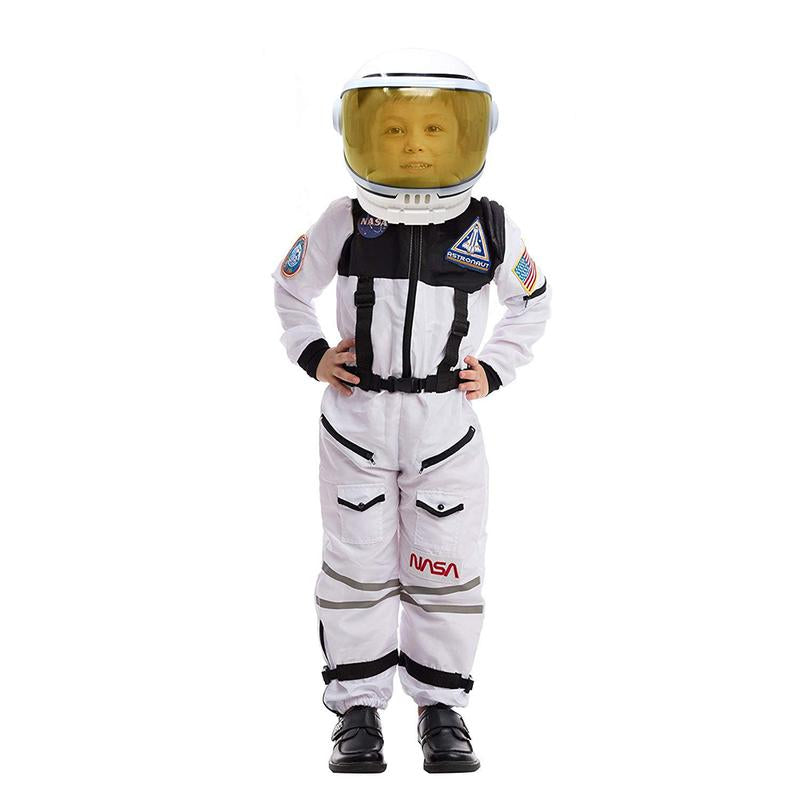 Astronaut Costume with Helmet for Kids Halloween Costumes